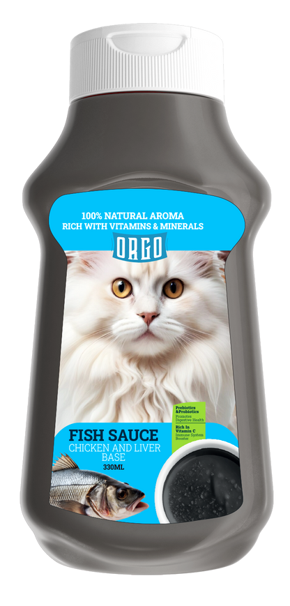 ORGO Fish Sauce for Cats 330 ml