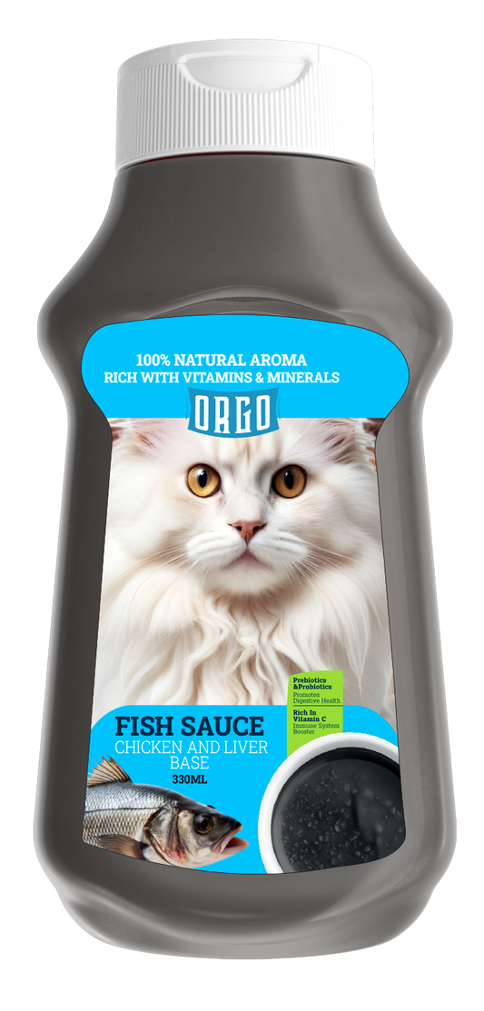 ORGO Fish Sauce for Cats 330 ml