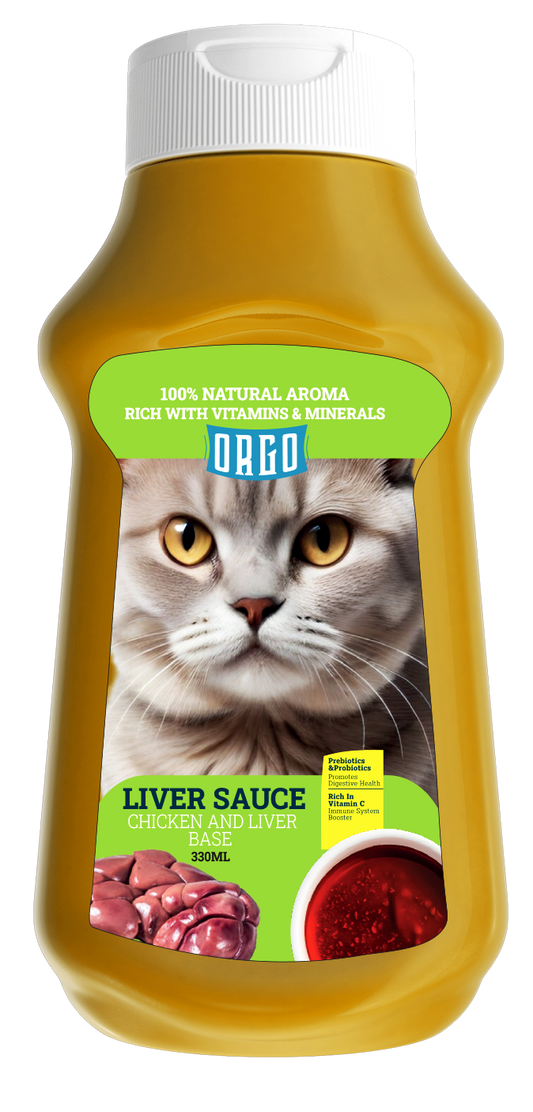 ORGO Liver Sauce for Cats 330 ml