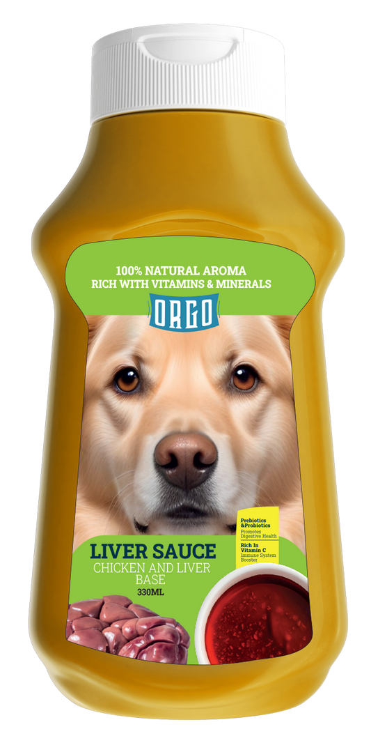 ORGO Liver Sauce for Dogs 330 ml