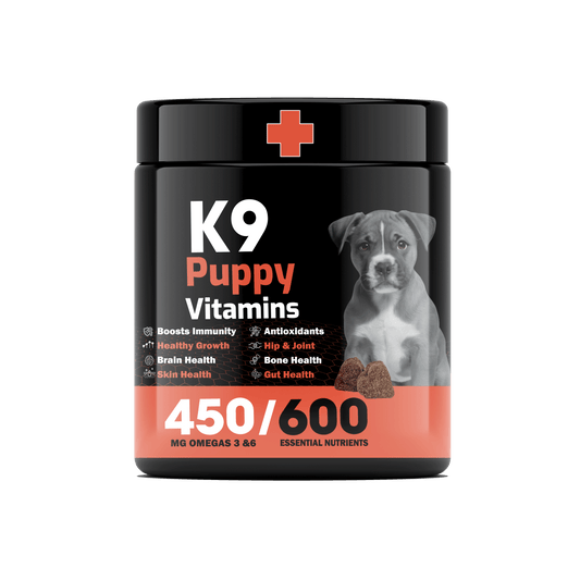 K9 Puppy Vitamins Soft Chews – Complete Growth Support for Puppies