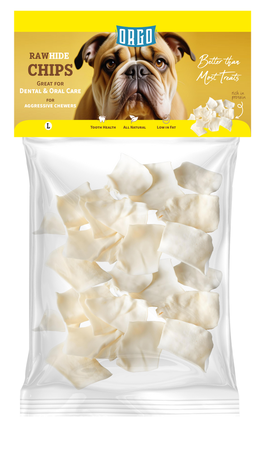 ORGO Rawhide Chips – 200 g