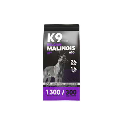 K9 Belgian Malinois 26/16 — High-Performance Breed Dry Food Formula (15 kg)