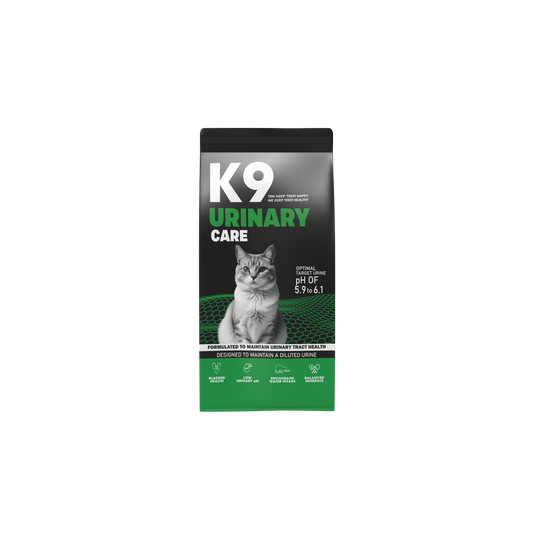 K9 Urinary Care Veterinary Diet – Dry Food for Cats (500 g, 2 kg, 10 kg)