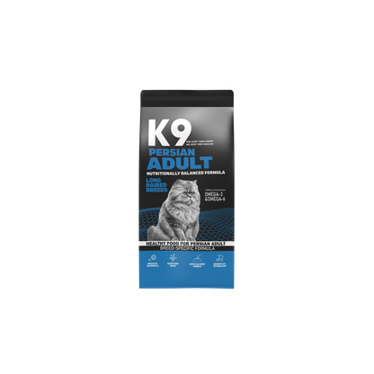 K9 Persian Adult Formula – Breed-Specific Dry Food for Long-Haired Cats (500 g, 2 kg, 10 kg)