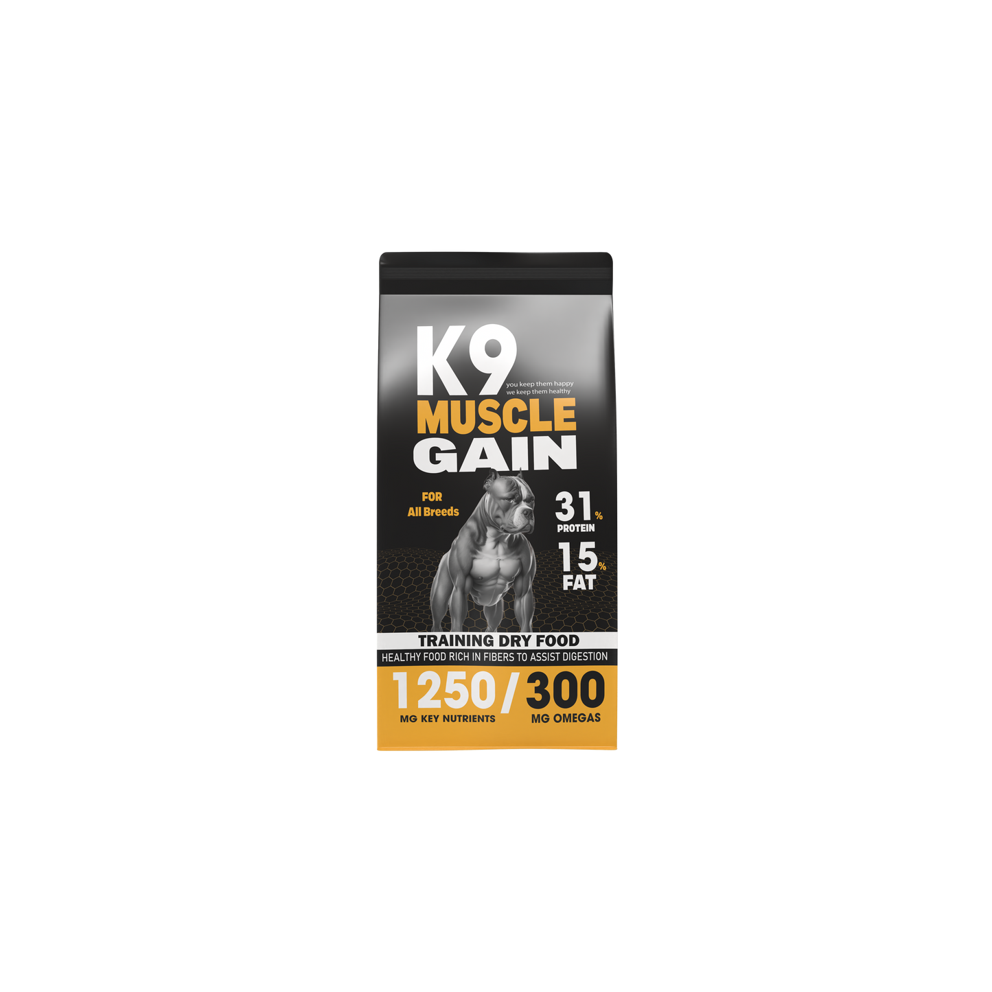 K9 Muscle Gain — Training Dry Food for Dogs (4 kg)