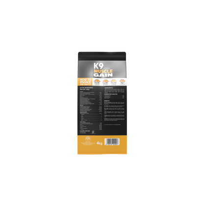 K9 Muscle Gain — Training Dry Food for Dogs (4 kg)