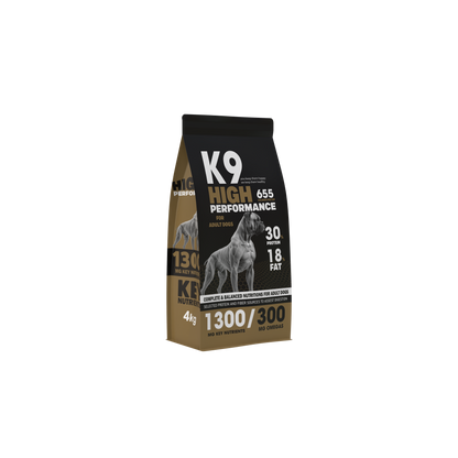 K9 High Performance 655 – Training Dry Food for Dogs (4 kg)