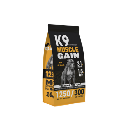 K9 Muscle Gain — Training Dry Food for Dogs (10 kg)