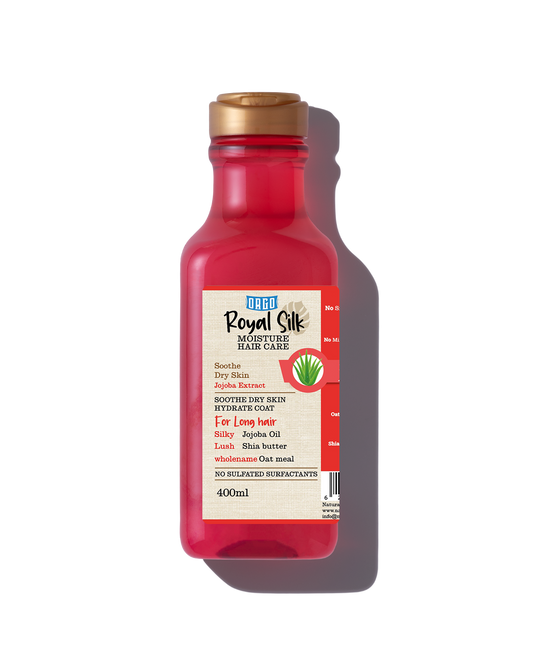 ORGO Royal Silk Moisture Hair-Care Pet Shampoo for Long-Haired Dogs & Cats 400 ml