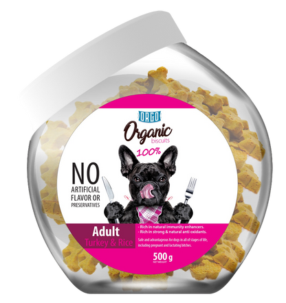 ORGO Organic Adult Biscuits — 500 g (4 Recipes)