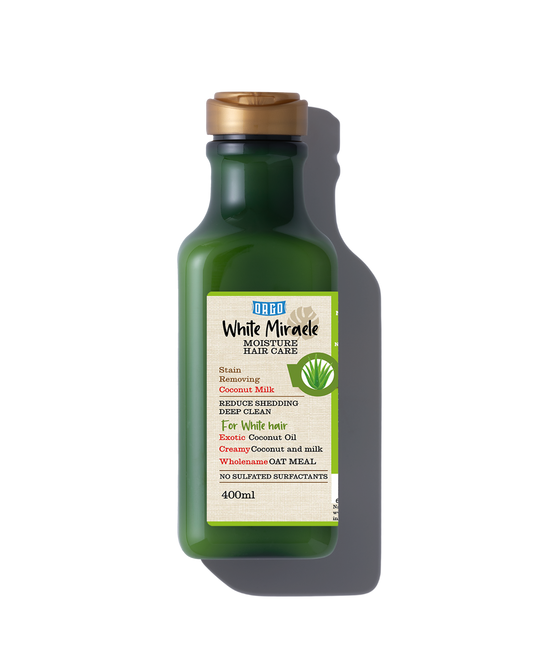 ORGO White Miracle Stain-Removing Moisture Pet Shampoo for White & Light-Colored Dogs & Cats 400 ml